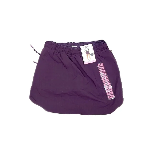 NWT Members Mark Womens S 2 Way Stretch Purple Skort - Picture 1 of 4